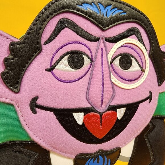 Loungefly Sesame Street Count Von Count Cosplay Mini Backpack NEW - Picture 11 of 15